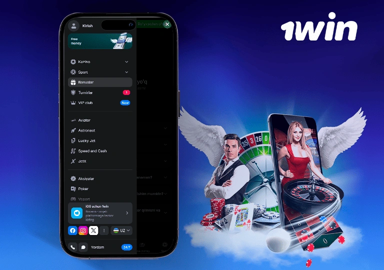 1win app bildirishnomalar