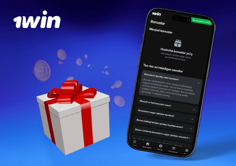 1win bonuslari faollashtirish