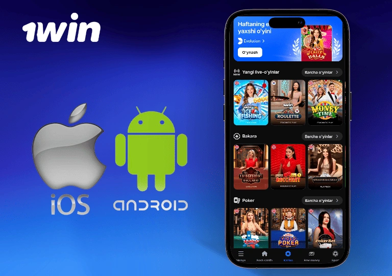 1win live-casino mobil